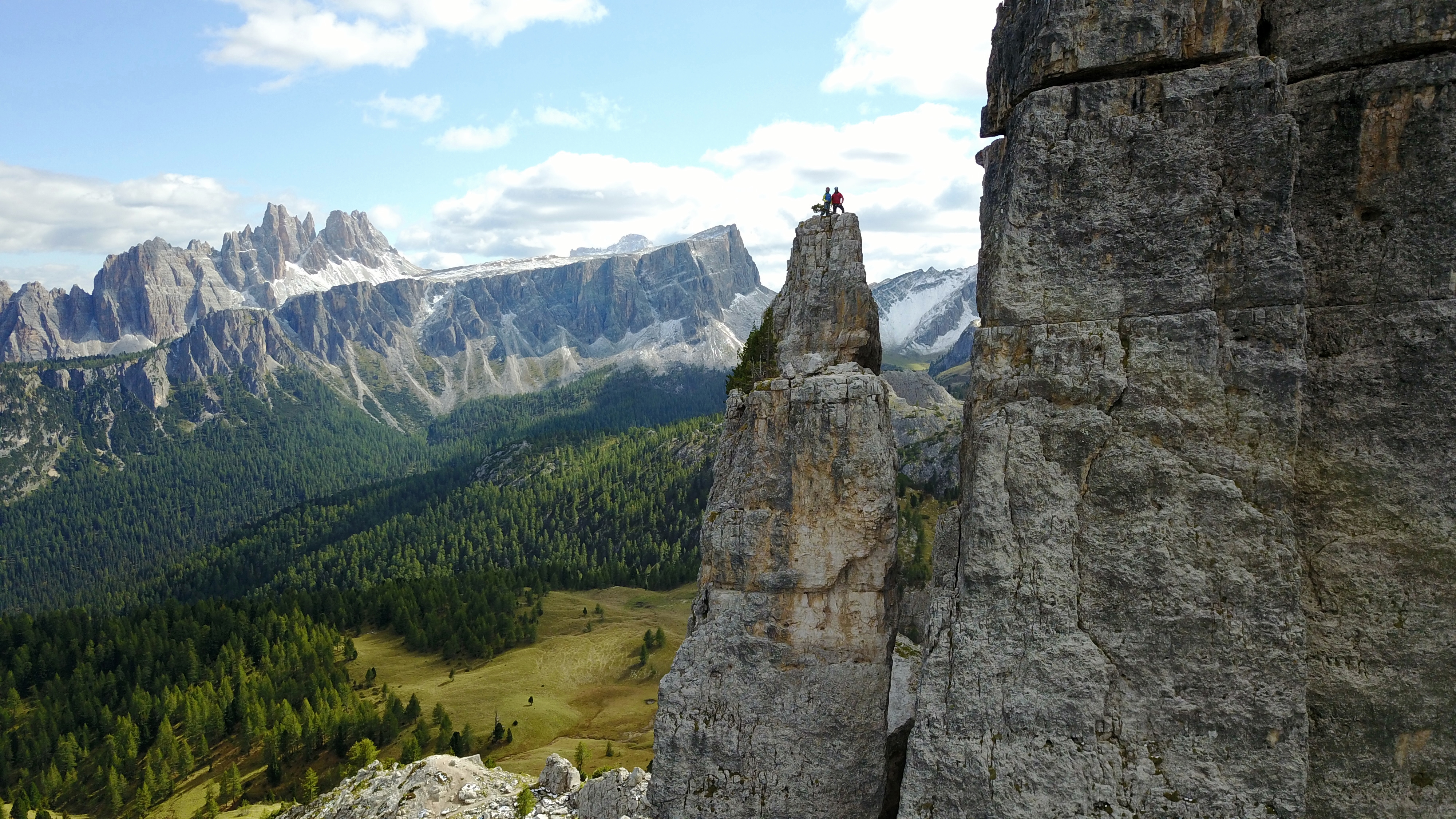 Klettern Alpin Dolomiten